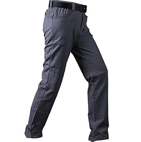 YIYINGSI Herren wasserdichte Taktische Hose - Frühling Herbst Schnell Trocknende Cargohose, Gerade Kampf Militärhose Lose Und Atmungsaktive Elastizität Hose,2,XXL Cover