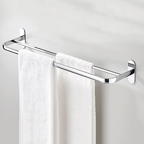 Porte-serviette acier inoxydable mural support serviette sans perçage LWX - 6