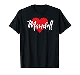 Named Personalized Heart Tees GRN