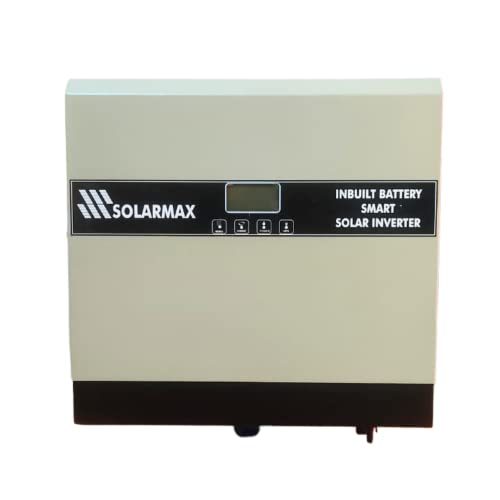 Image of SOLARMAX Pure Sinewave Solar Smart Inverter 500 Watt Hybrid Solar Inverter Withh Intelligent Load Sharing Capacity for Home, Office, Shops