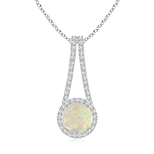 Angara Natural Opal Pendant for Women...