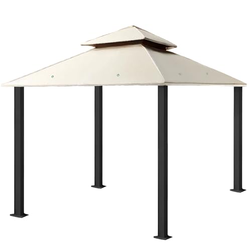 freigarten.de Ersatzdach für Pavillon 3x3 Meter Sand Antik Pavillon...