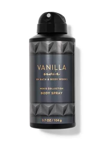 Men's Collection FALL 2024 RELEASE VANILLA NOIR 3.7oz Body Spray Mist