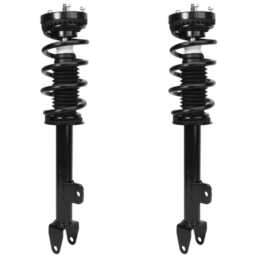 Image of Detroit Axle - Front Struts Suspension Kit for Dodge Challenger Charge 2 Struts Coil Spring 2 Lower Rearward Control Arms 2 Ball Joints 2 Sway Bars 4 Inner Outer Tie Rods Replacement