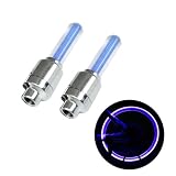 Luces para ruedas de bicicleta: adecuadas para automóviles, bicicletas, bicicletas de montaña y motocicletas, luces para ruedas