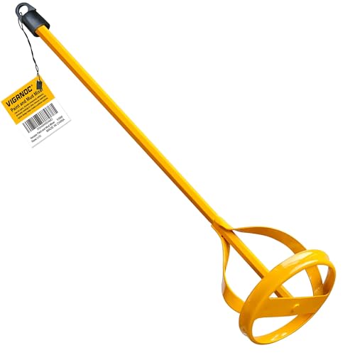 Viganoc Paint and Mud Mixers, Paint Stirrer for Drill Bits in 1 to 5 Gallon Drums, Fits all Standard...