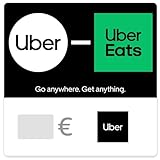Uber Tarjeta Regalo - por correo electrónico