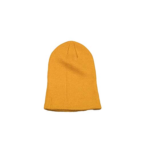 Bonnet en cachemire homme élégant tricoté de couleur unie pour l'hiver