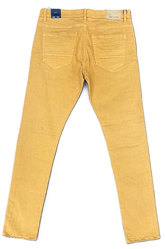Mens Ross Slim Tapered Fit Desert Jeans (JR955R)3