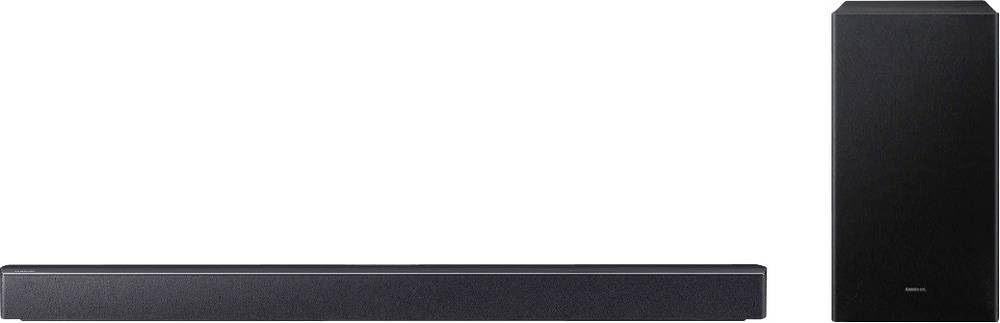 SAMSUNG HW-B460GF B-Series - Soundbar a 2.1 canali, per TV, altoparlante TV con subwoofer wireless da 6,5", modalità gioco, suono adattivo, modalità bass boost, audi...[Versione Tedesca]