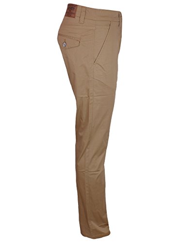 Jack South London Men's Slim Fit Straight Leg Casual Pants Chino Trousers2
