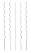 Produktbild Windhager Tomatenspiralstab-SET Metall, Pflanzstäbe, Rankhilfe für Tomaten Pflanzen Sträucher, Metall gerippt, 5 Stück, verzinkt, 180cm, 89105