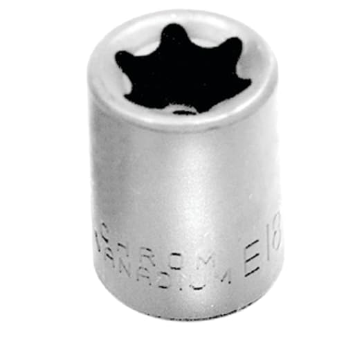 Image of Performance Tool W81014 3 /8-Inch Drive E-14 External Torx Socket, Heat Treated Alloy Steel with Polish Chrome Plated Finish