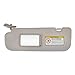 Magimaker Driver Side Sun Visor Fit for Hyundai Veloster 2012 2013 2014 2015 2016 Replace 85210-2V330-TX Front Left | Sun Protection Shade | Makeup Mirror | Gray