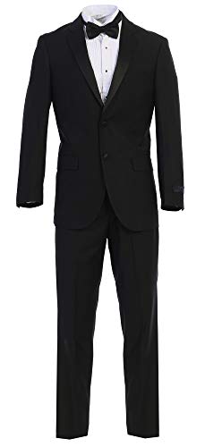 Men's Classic Formal Tuxedo Suit - Ultra Soft Fabric…