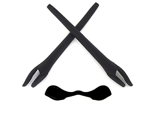 Galaxy Earsocks Rubber Kits For Oakley Radar EV Path Black