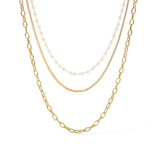 Bijoux de mode faits main : collier multicouches d'exception étanche