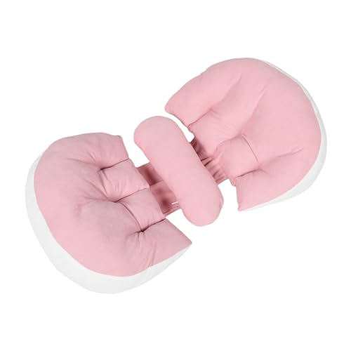 Oreiller de maternité en U avec soutien complet du dos et ventre en polyester