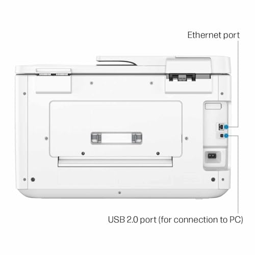 HP OfficeJet Pro 9730e Wide-Format Wireless All-in-One Color Inkjet Printer, Print, scan, Copy up to 11x17', ADF, Duplex Printing Best-for-Office, 3 Month Instant Ink Trial Included (537P6A)
