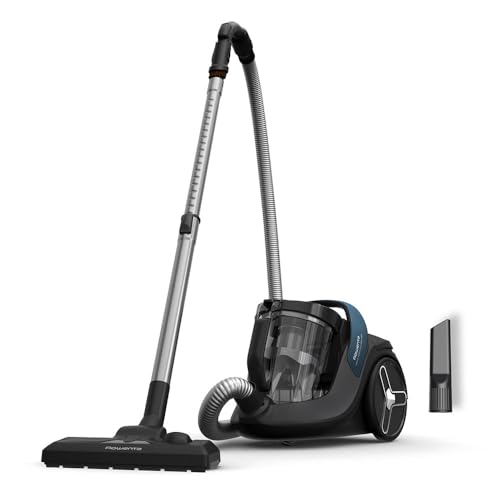 Rowenta Green Force Cyclonic Max Aspiradora Sin Bolsa 900W Negra/Azul