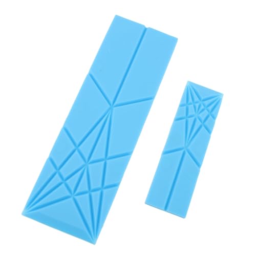 Generic Flat Spoons, Magnetic 6 Different Sizes Measure Measuring Measuring Spoons Robust Easy to for Home Kitchen (Blue)