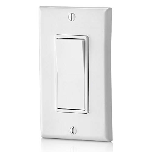 Leviton 5603-2Aw Antimicrobial 15Amp 120/277V Decora Rocker 3-Way Ac Quiet Switch, White, 1 Count (Pack Of 1) #TOP3