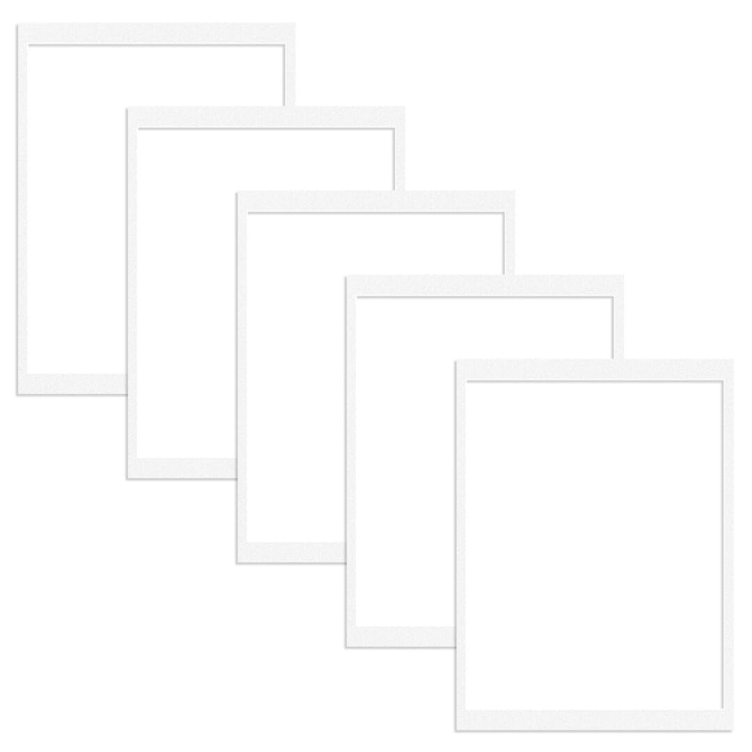 Alison Kingsgate 12X16 White Picture - 14X11 Aperture - Pack 5
