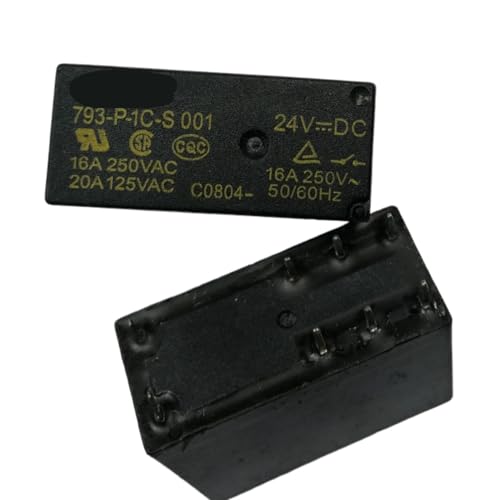 Relais 793P1CS DC24V 12V 16A 250VAC pour commutation de puissance électronique
