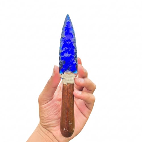 Kala Essence 8' Blue Obsidian Arrowhead...