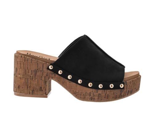 Sandales à talon épais pour flâner en ville avec la plateforme Corkys Hey Girl