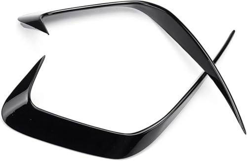 Aileron de pare-chocs arrière en ABS noir brillant pour voiture BMW