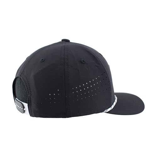ZHATS NCAA Unisex Gorra Snapback Negra miniatura 6