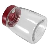 ZUNOXAZ Tarro de Vidrio Transparente para Encurtidos y Fermentación Bote Hermético con Tapa Sellada para Almacenamiento Seguro de Alimentos Cocina Frasco Multiuso para Conservar Verduras
