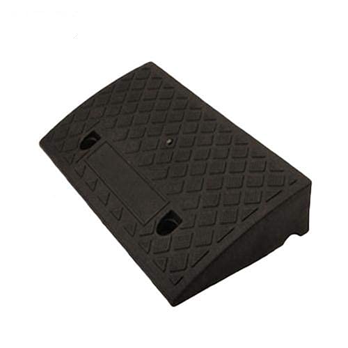 Rampe De Qualité Supérieure pour Fauteuil Roulant, Portable Freiner Rampe Plastique Seuil Rampe pour Allée, Station De Chargement, Trottoir, Voiture, Camion, Scooter, Vélo, Moto Cover