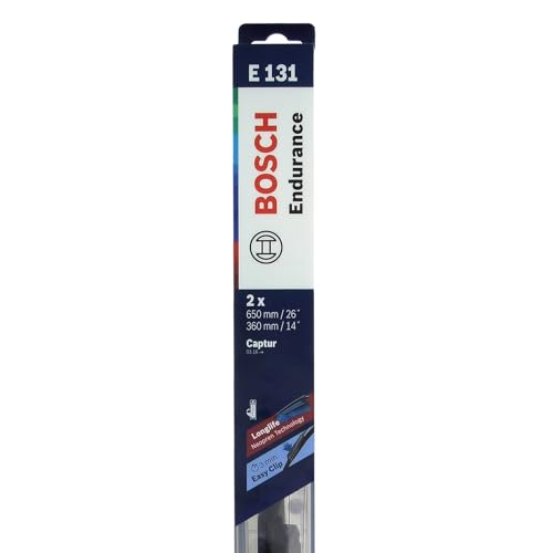 BOSCH Endurance N°E131 balais essuie-glace plats auto avant haute résistance