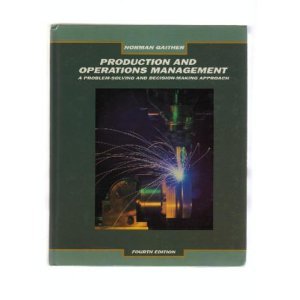 Production and Operations Management: A Problem-Solving and Decision-Making Approach (Dryden Press Series in Marketing)