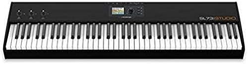 Studiologic SL73 Studio Midi Keyboard Controller - Premium Hammer Action Keyboard, 250 Programs, 12 Programs Groups, 4 Programmable Zones, 2 MIDI Ports separately assignable