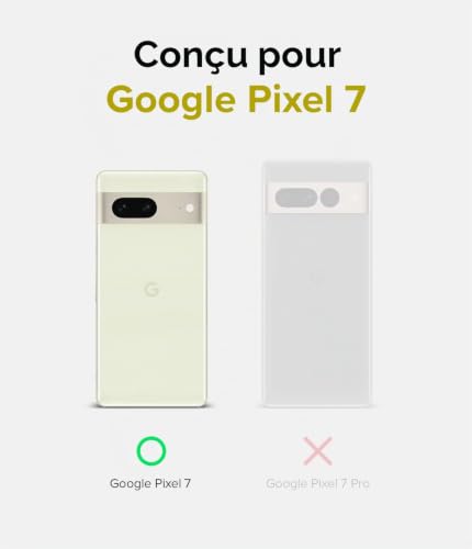 Coque Pixel 7 transparente rigide pour stopper l'usure de votre mobile