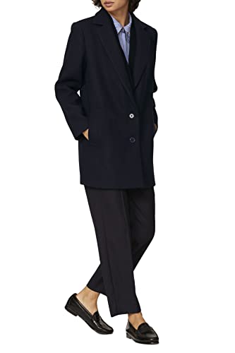 Women's Sweater Rib Combo Coat