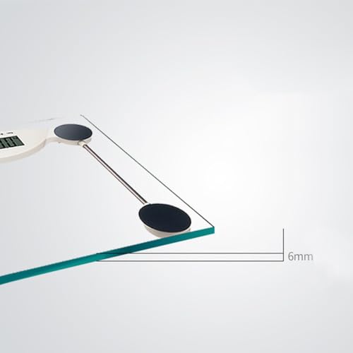 Báscula digital de cuerpo TEHAUX con pantalla LCD miniatura 5