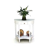 Élégante et fonctionnelle : cette console en bois dispose d'un tiroir de rangement pour garder les petits objets bien rangés. Le plateau spacieux est parfait pour mettre en valeur des pièces décoratives, tandis que l'étagère inférieure offre un espace de rangement supplémentaire pour les articles plus lourds. Améliorez votre espace de vie avec cette table console polyvalente qui allie élégance et praticité. Parfait pour les entrées, les salons ou les couloirs.