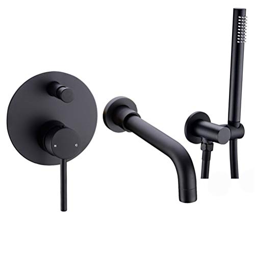 Mitigeur de douche 2 fonctions avec robinets de baignoire et commande fluide - 3