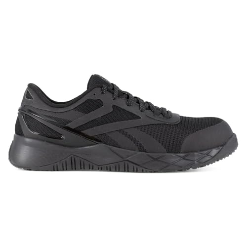Reebok Reebok Work Nanoflex TR Work CT Men's Oxford, 9 D(M) US, Black