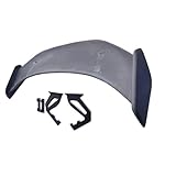 Compatible for Porsche Cayman 718 Boxster GT4 RS Style Car External Decoration Rear Trunk Wing Carbon Fiber Rear Spoiler Tail Wings(FRP unpainted)