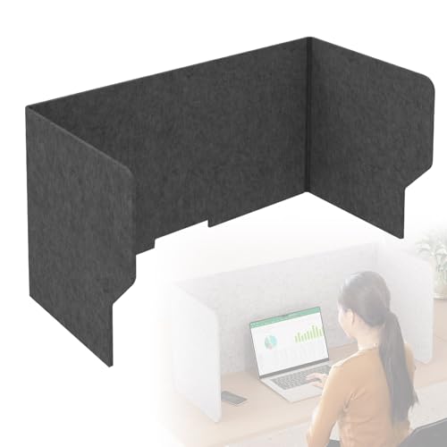 Cloison de bureau acoustique 80 cm pour open space et teletravail