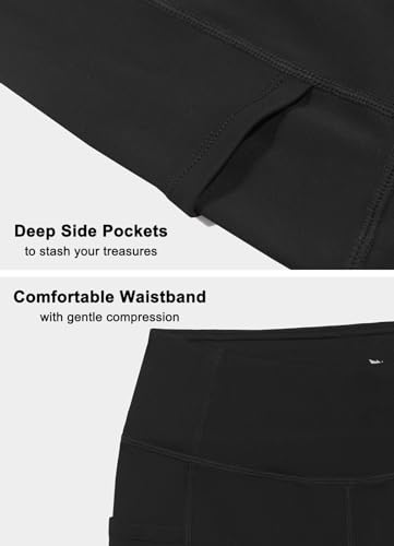 baleaf Girls Leggings Dance Tights Yoga Pants with Pocket Preppy Clothes Kids Teen Running Athletic Workout Ballet4