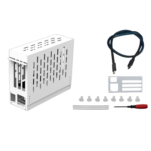 Dock GPU externa PCIe4.0 pequeña de aluminio para solucionar falta de potencia en portátil