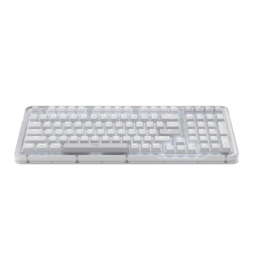 Logitech Alto Keys K98M Wireless Mechanical Keyboard, Customizable Keyboard with Vibration Absorbing...