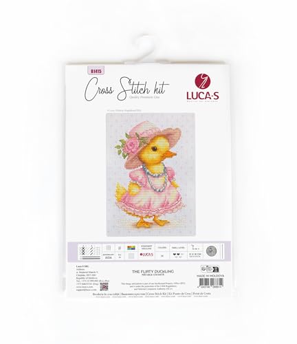 Image of Cross Stitch Kit Luca-S - The Flirty Duckling, B1415