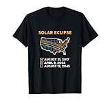 Total Solar Eclipse 2017 April 8 2024 2045 To Do List T-Shirt